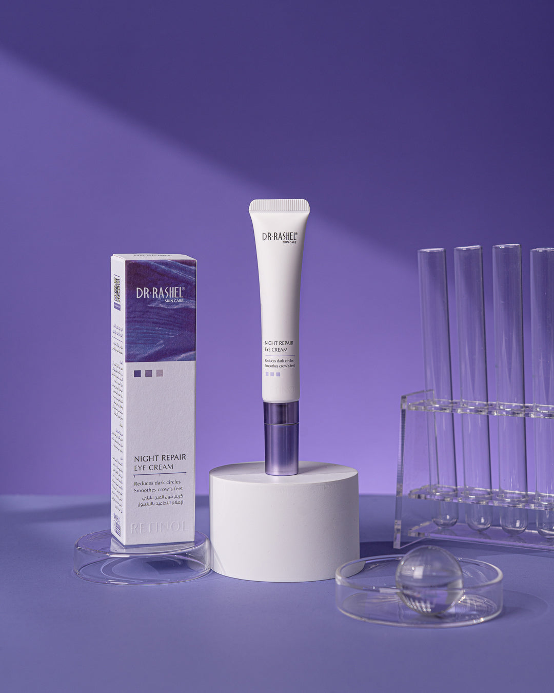 Dr Rashel Retinol Rejuvenating Eye Cream – 30g Advanced Anti-Wrinkle Eye Treatment for Firming, Brightening & Youthful Under-Eye Skin