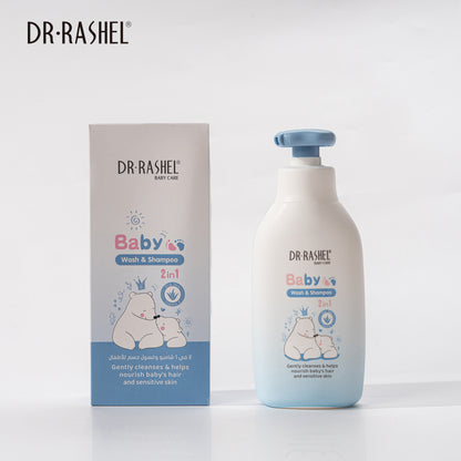 Dr.Rashel Baby 2 in 1 Wash & Shampoo 300ML