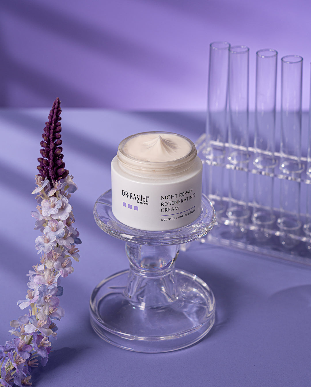 Dr Rashel Retinol Night Repair Regenerating Cream – 50g Advanced Retinol-Powered Night Cream for Wrinkle Repair, Firmness