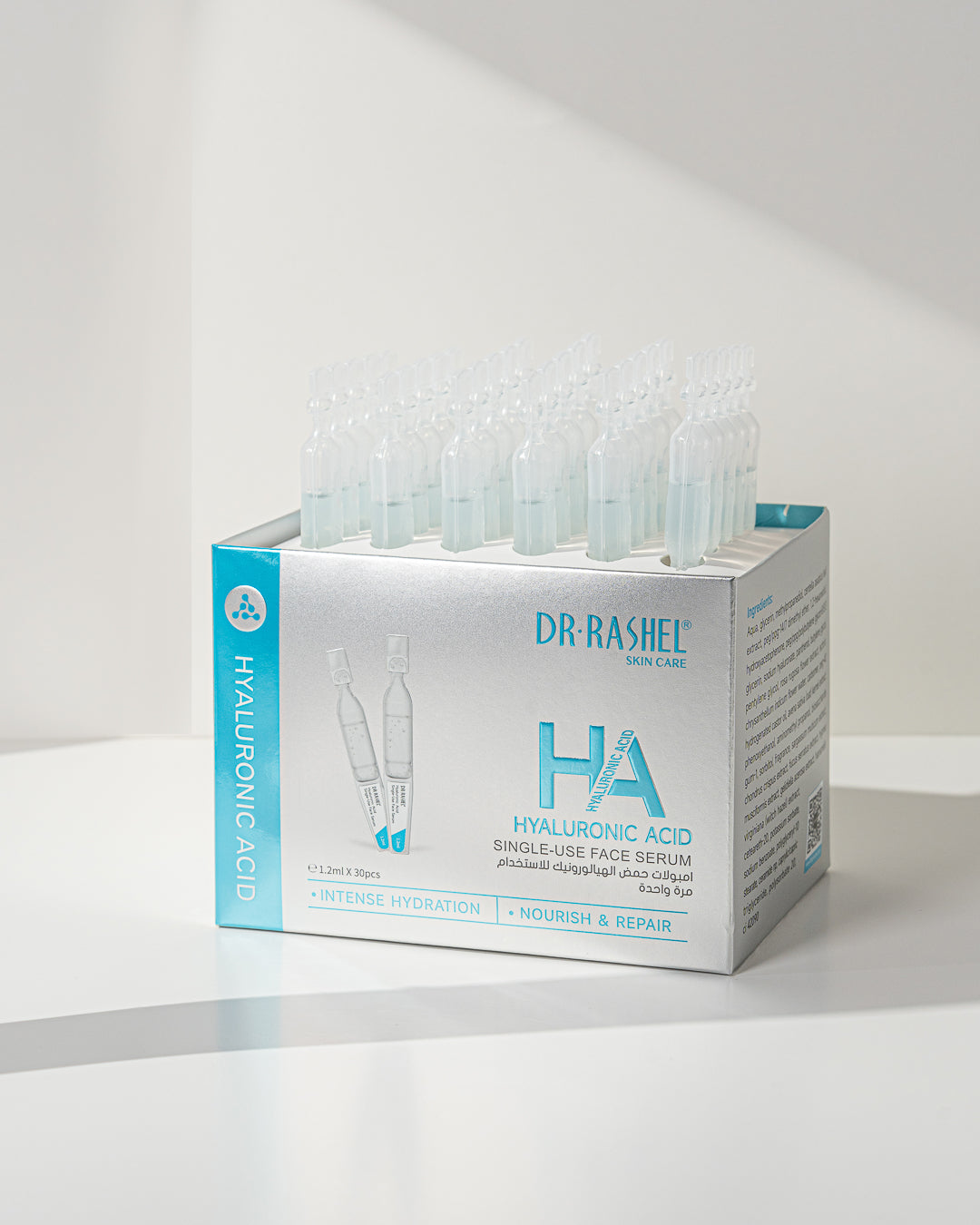 Dr Rashel Hyaluronic Acid Single-Use Face Serum – Deep Hydration & Skin Plumping Mini Ampoule (2ml)