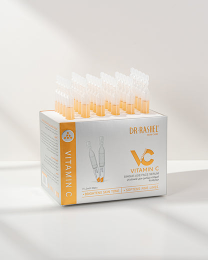 Dr Rashel VC Vitamin C Single-Use Face Serum – Instant Brightening & Anti-Dullness Glow Ampoule (2ml)