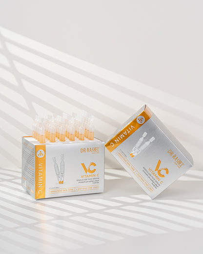 Dr Rashel VC Vitamin C Single-Use Face Serum – Instant Brightening & Anti-Dullness Glow Ampoule (2ml)