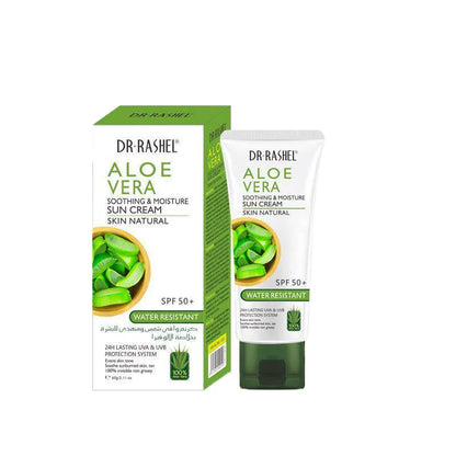   Dr.RASHEL Aloe Vera Water Resistant Soothing Sun Cream SPF 50+ Water Resistant - 60g