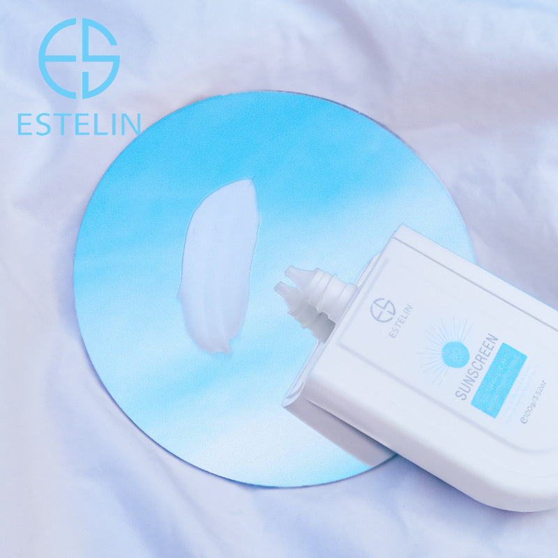 Estelin Sunscreen Ultra-Light Hydrating Invisible SPF 80 PA+++ 100G