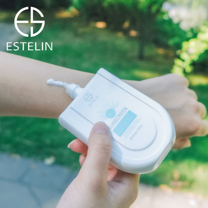Estelin Sunscreen Ultra-Light Hydrating Invisible SPF 80 PA+++ 100G