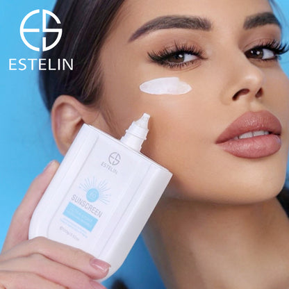 Estelin Sunscreen Ultra-Light Hydrating Invisible SPF 80 PA+++ 100G