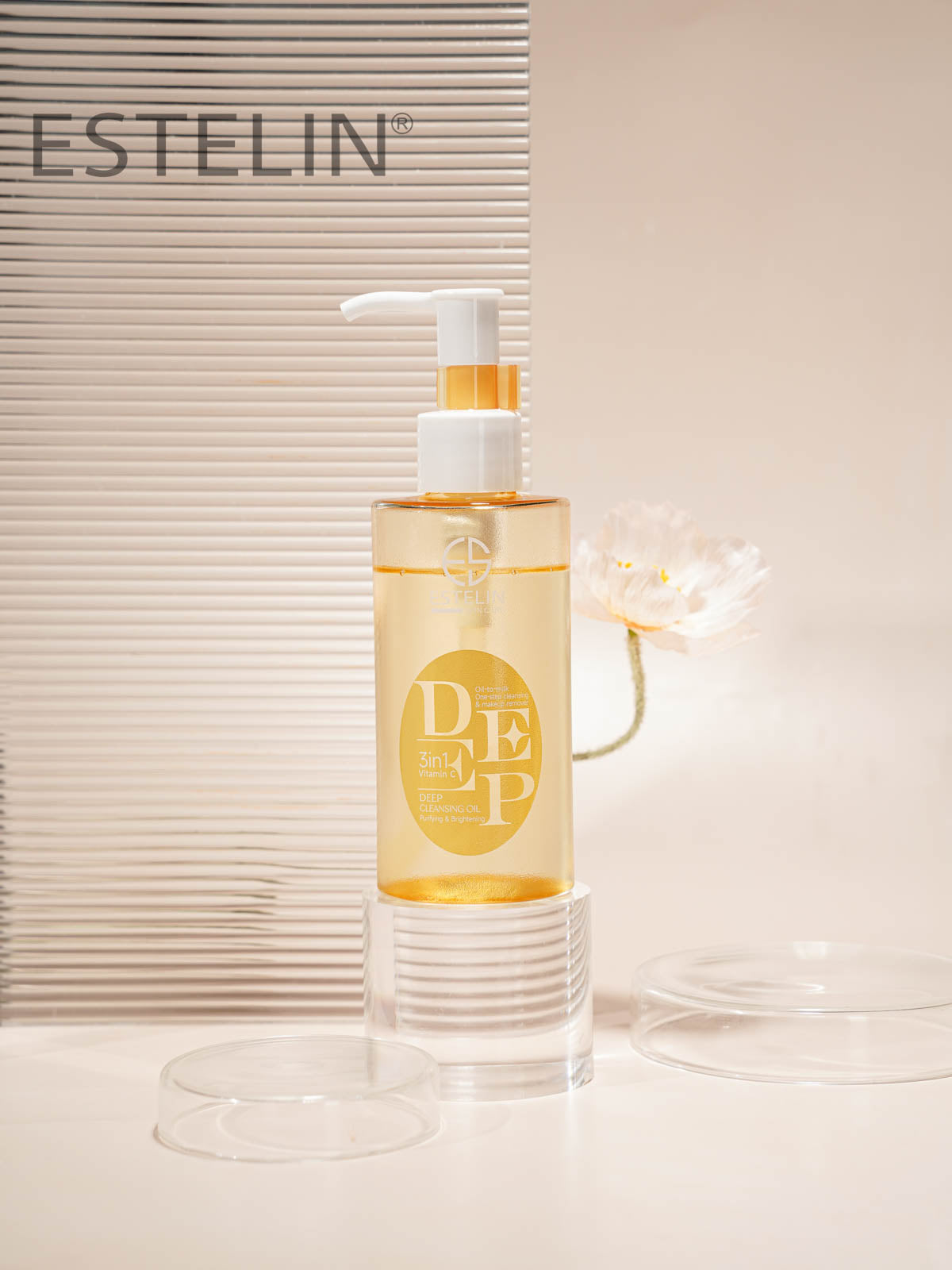 Estelin 3-in-1 Vitamin C Deep Cleansing Oil 130ML