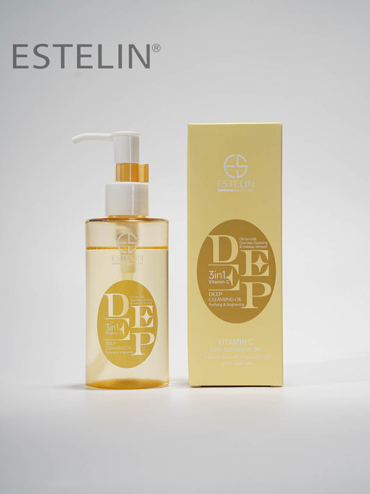 Estelin 3-in-1 Vitamin C Deep Cleansing Oil 130ML