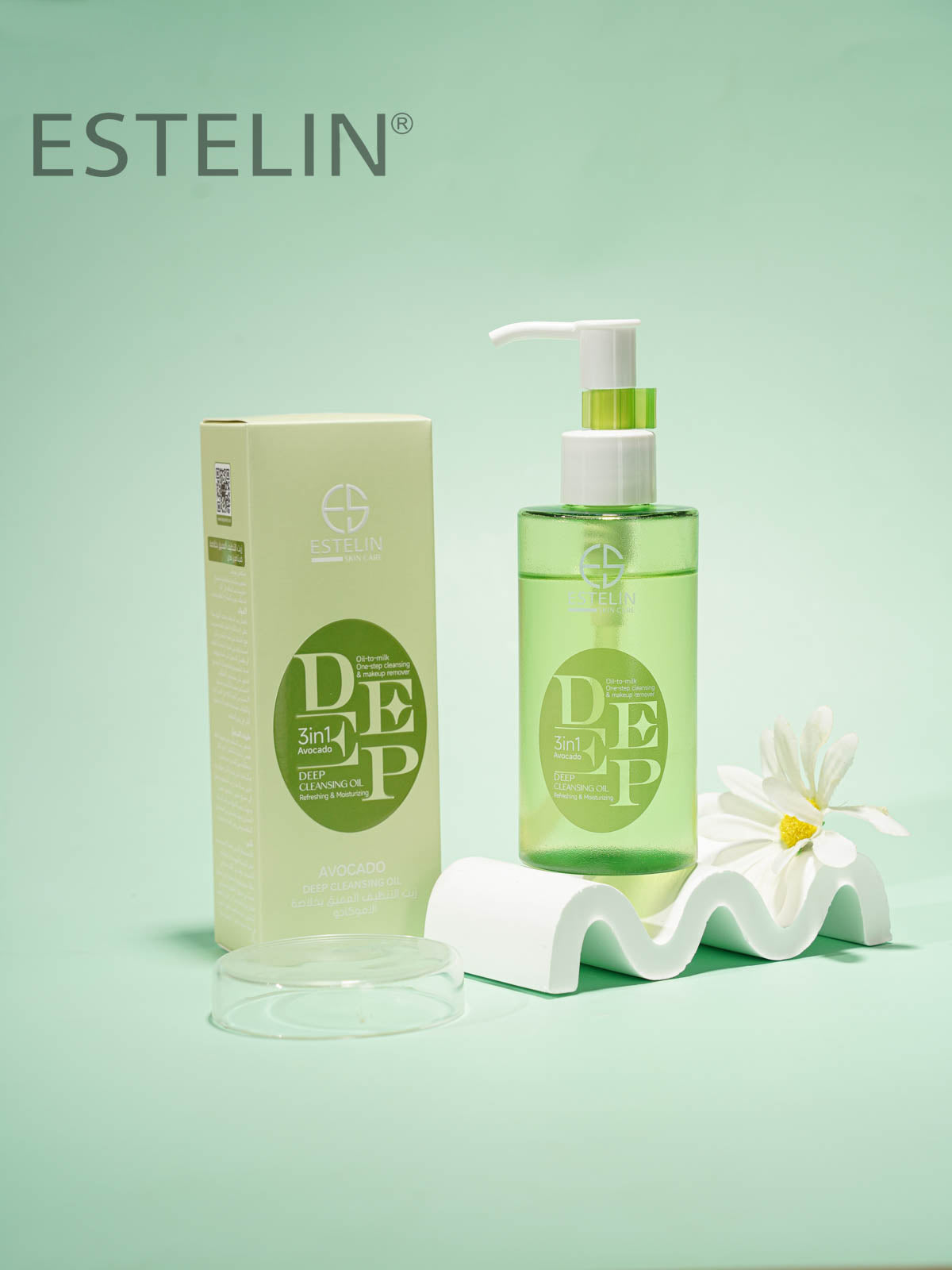 Estelin 3-in-1 Avocado Deep Cleansing Oil 130ML