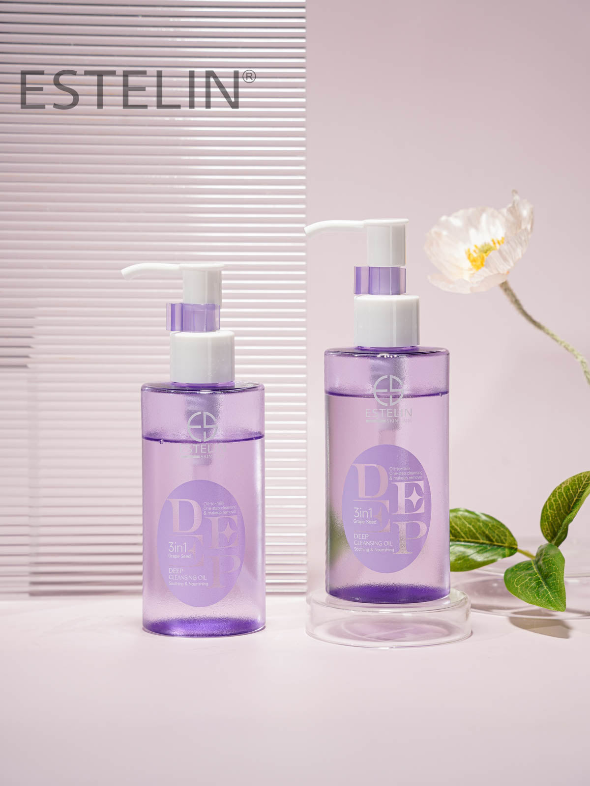 Estelin 3-in-1 Grape Seed Deep Cleansing Oil 130ML