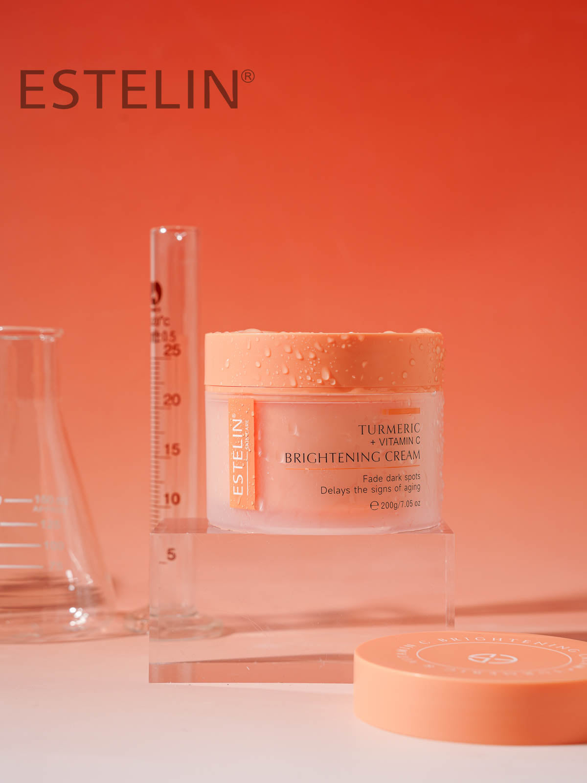 Estelin Turmeric + Vitamin C Brightening Cream – 200g