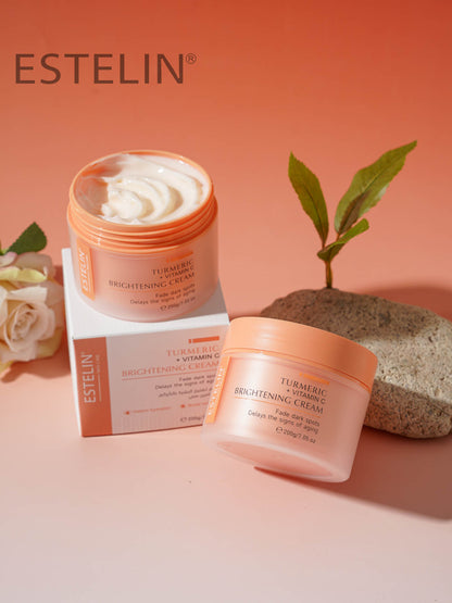 Estelin Turmeric + Vitamin C Brightening Cream – 200g