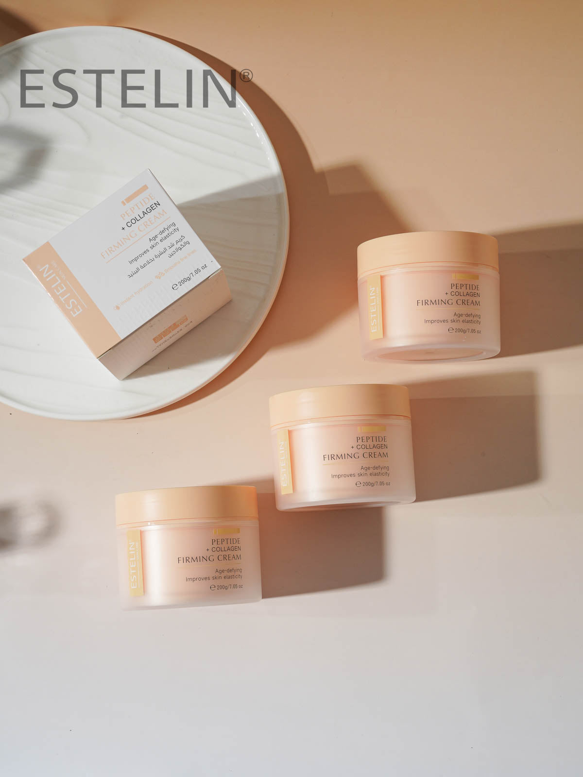Estelin Peptide + Collagen Firming Cream – 200g