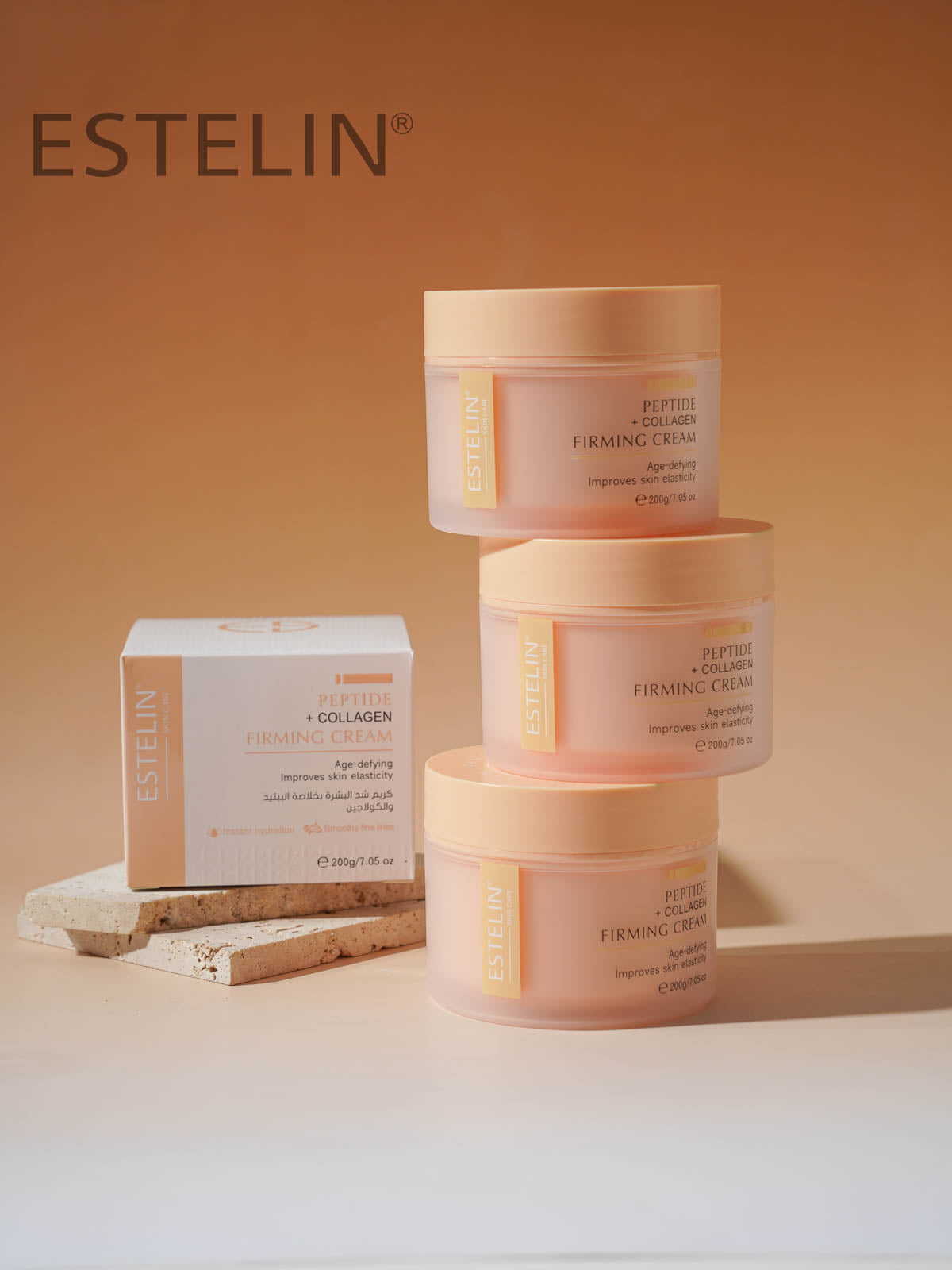Estelin Peptide + Collagen Firming Cream – 200g