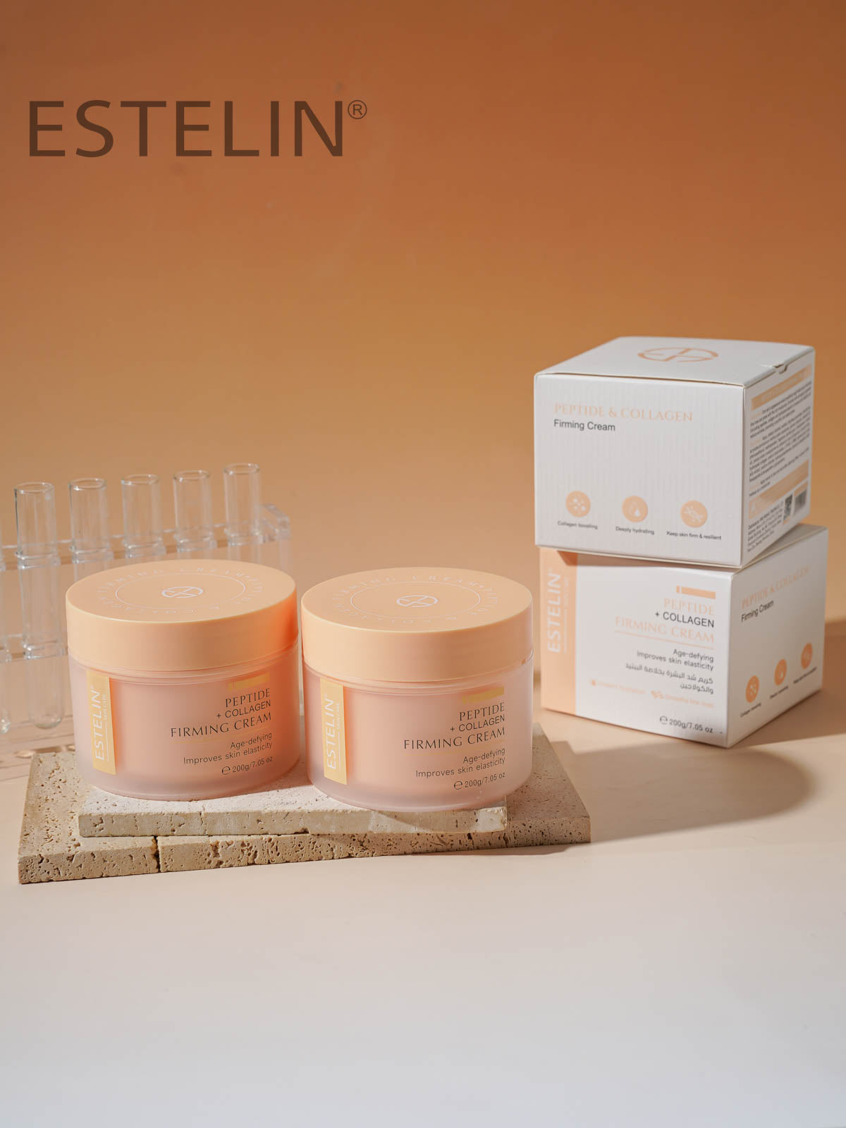 Estelin Peptide + Collagen Firming Cream – 200g