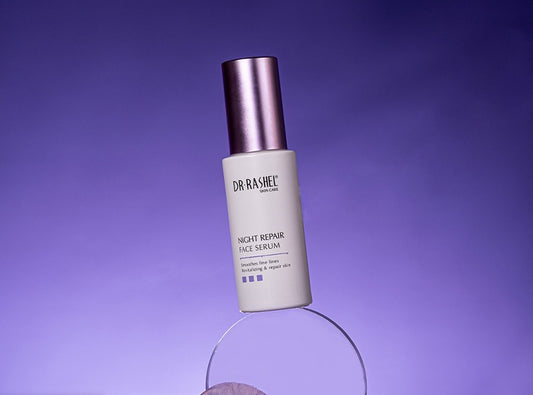 Dr Rashel Night Repair Face Serum – 50ml Advanced Overnight Recovery Serum with Niacinamide, Hyaluronic Acid & Antioxidants
