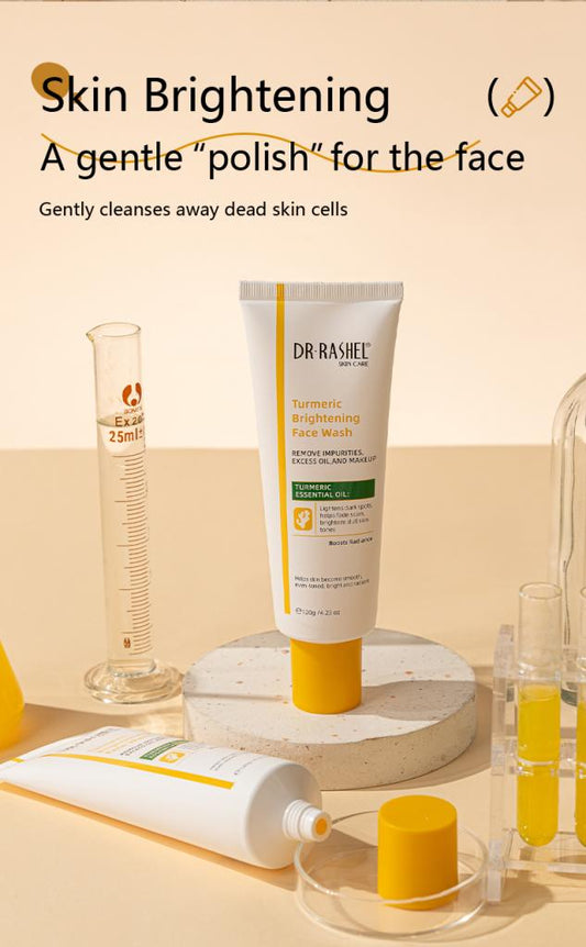 dr rashel turmeric face wash 