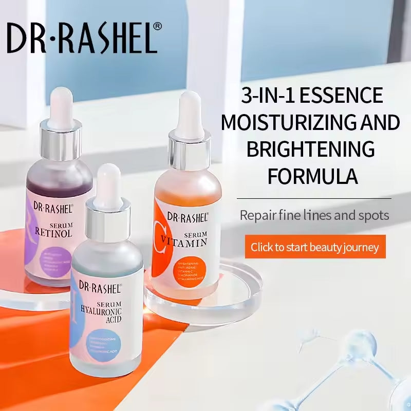 Dr.Rashel Vitamin C , Hyaluronic Acid And Retinol Facial Serum