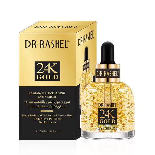   DR RASHEL 24K Gold Radiance & Anti-Aging Eye Serum, 30ml