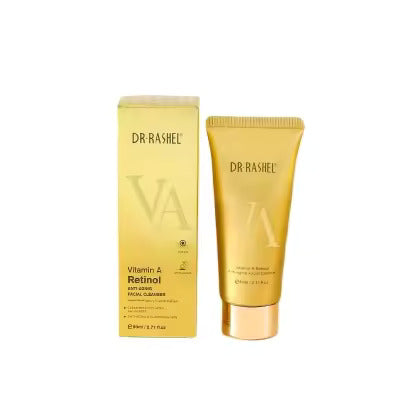 Dr.Rashel Face Wash Vitamin A Retinol Anti-aging Facial Cleanser 80ml