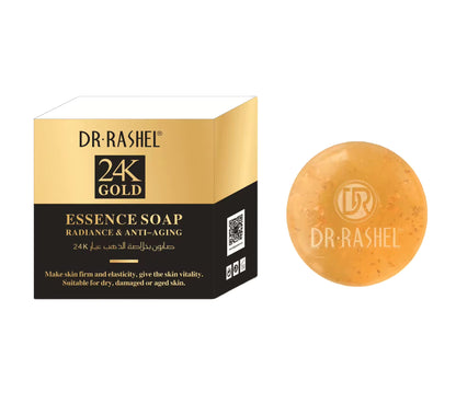   Dr.Rashel 24K Gold Radiance & Anti Aging Essence Soap - 100gms