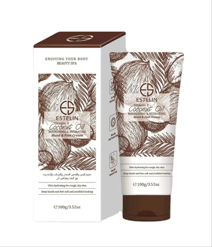 Estelin Vitamin E Coconut Oil hand and foot whitening cream