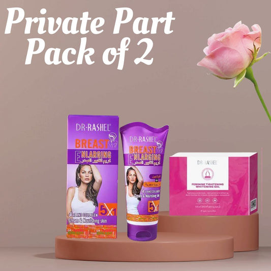   Dr. Rashel   Feminine Tightening Whitening Gel  &  Dr.Rashel Breast Enlarging Cream  bundle  deal