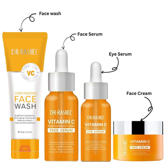   Dr.Rashel Vitamin C Series - Pack of 4 Deal with Face Wash