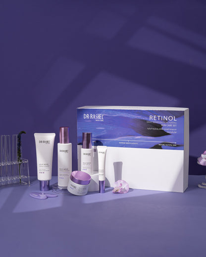 Dr Rashel Retinol Night Repair Youth Activating Skin Care Set – 6-in-1 Anti-Aging Routine