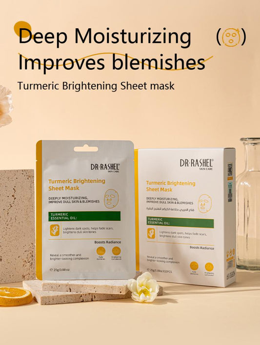 Dr Rashel Turmeric Sheet Mask 