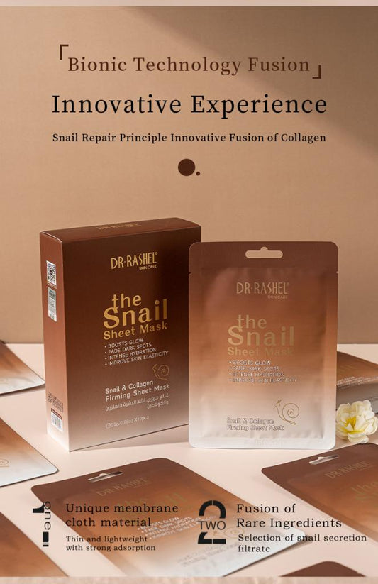 dr rashel the snail sheet mask