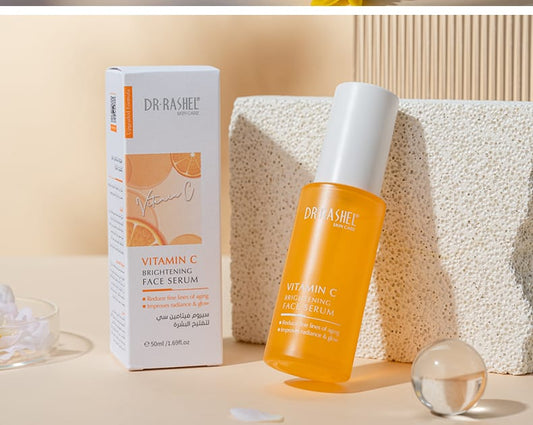 Dr Rashel Vitamin C Brightening Face Serum – Glow-Boosting, Pigmentation Fade & Anti-Dark Spot Treatment (30ml)
