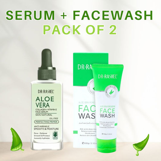   Dr.Rashel Aloe Vera  &  Dr.Rashel Aloe Vera   Face Serum bundle  deal
