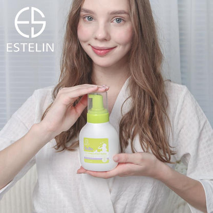   Estelin Baby 2 in 1 Shampoo And Bath Bubble For Gentle Cleaning 300ml