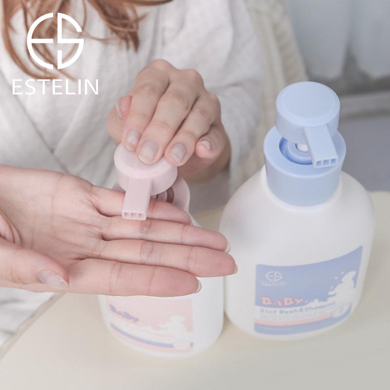   Estelin Baby 2 in 1 Wash And Shampoo for Soft And Smooth Skin 500ml
