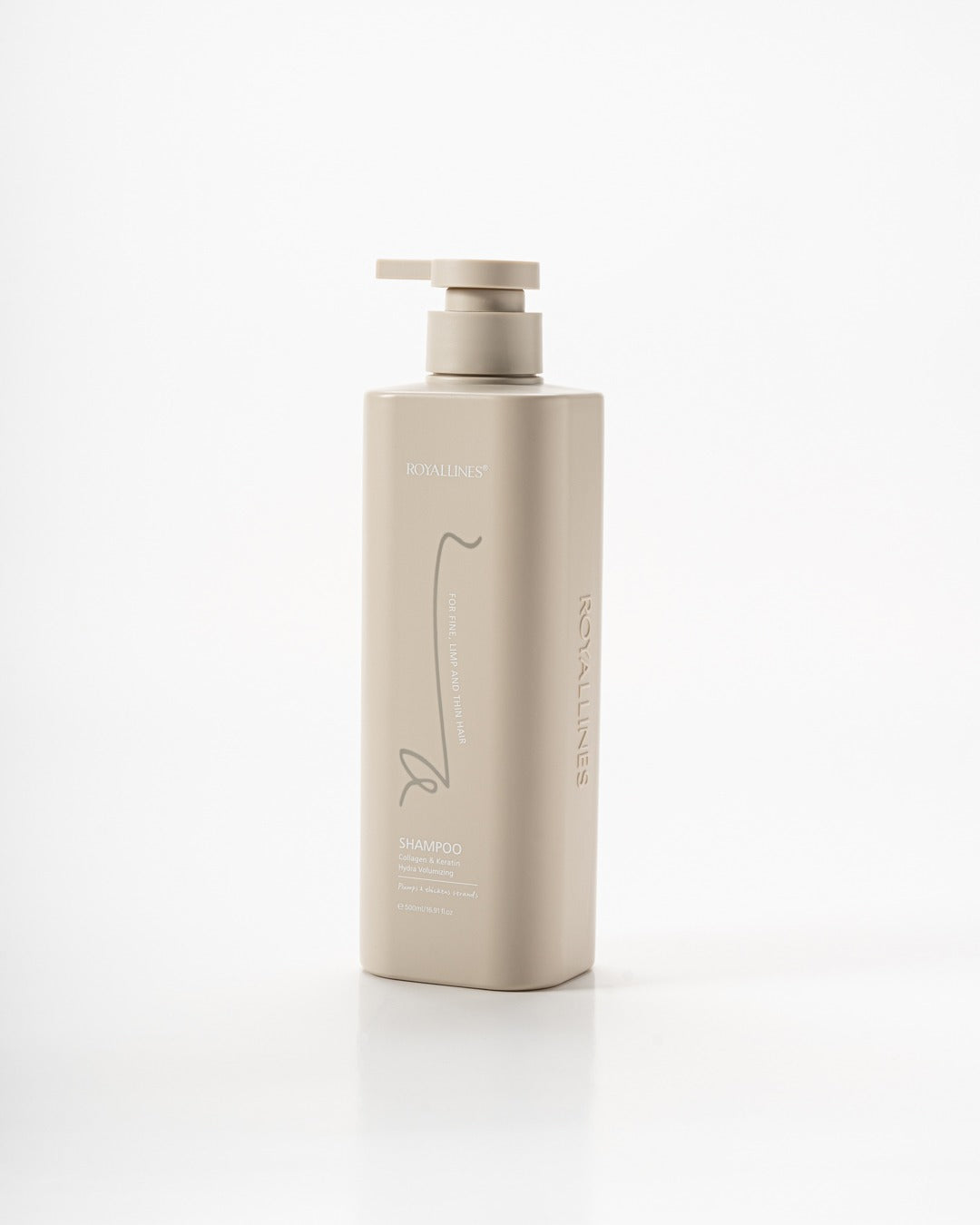 Royallines Hydra Volumizing Shampoo – 500ml | Collagen & Keratin for Fine & Flat Hair