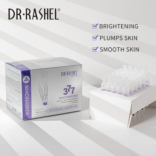 Dr Rashel 377 Niacinamide Single-Use Face Serum – Brightening & Spot Correcting Mini Ampoule (2ml)