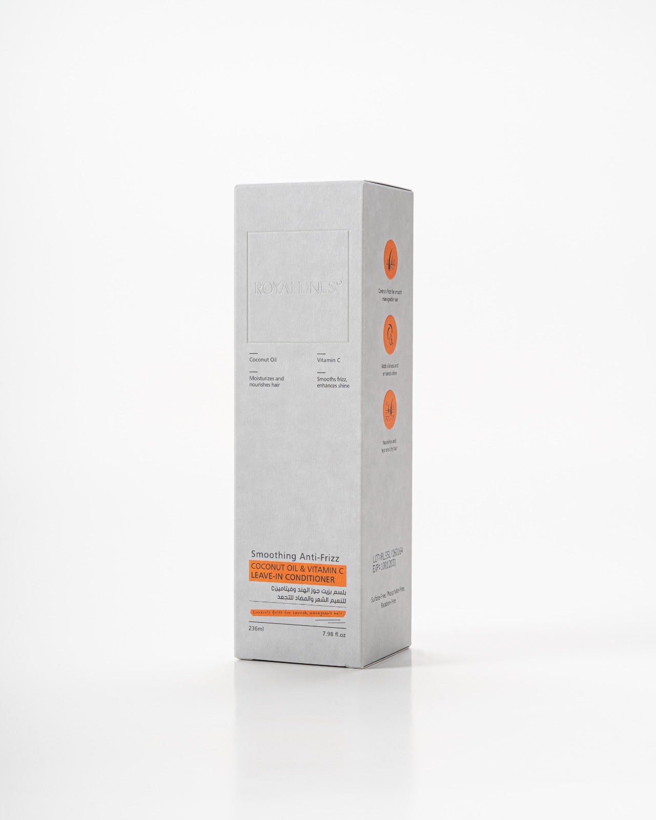Royallines Smoothing Anti-Frizz Leave-In Conditioner – 236ml