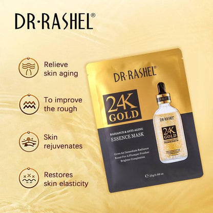 Dri Rasel 2 Dr.Rashel 24K Gold Radiance & Anti-Aging Essence Mask