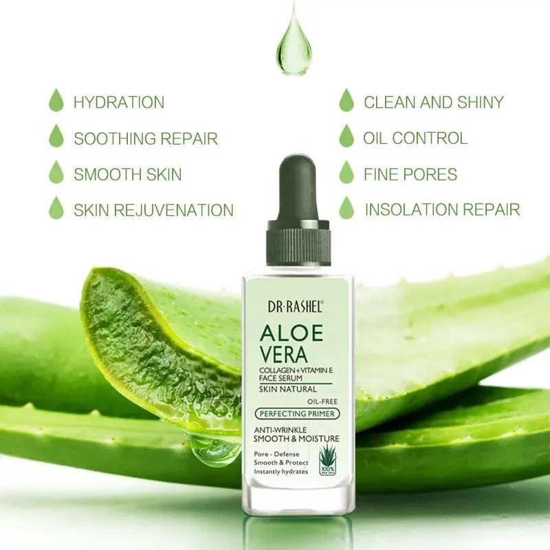   Dr.Rashel Aloe Vera Collagen + Vitamin e Skin Natural Face Serum