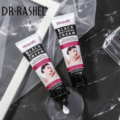   Dr.Rashel Black Whitening Cream with Collagen for Body and Private Parts for Girls & Women - 100ml