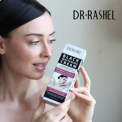   Dr.Rashel Black Whitening Cream with Collagen for Body and Private Parts for Girls & Women - 100ml