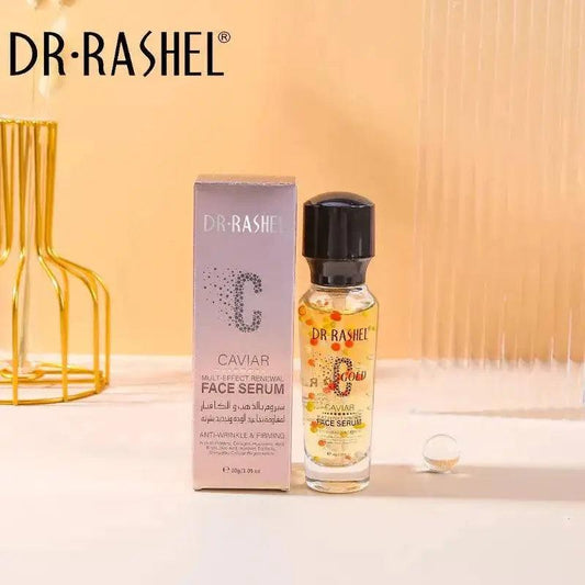   Dr.Rashel C Gold Caviar Multi Effect Renewal Face Serum for Anti Wrinkle - 30g