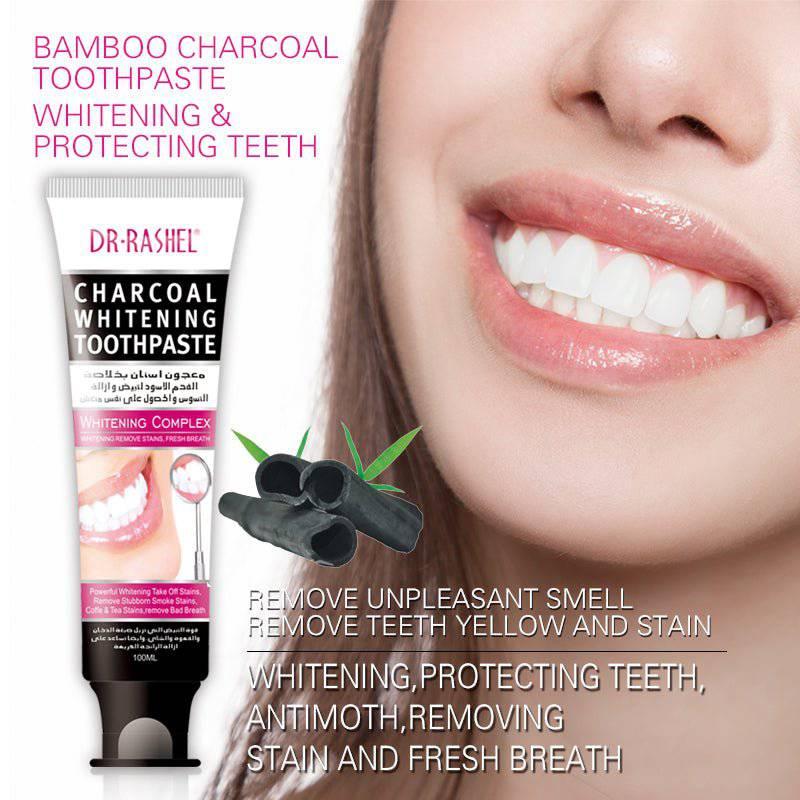 Dr.Rashel Charcoal Whitening Toothpaste 100ml