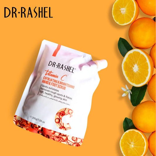   Dr.Rashel Vitamin C Exfoliating & Brightening Hand & Foot Scrub - 200g