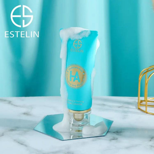   Estelin Hyaluronic Acid Hydrating & Vitalizing Facial Cleanser 80g For Dry Skin