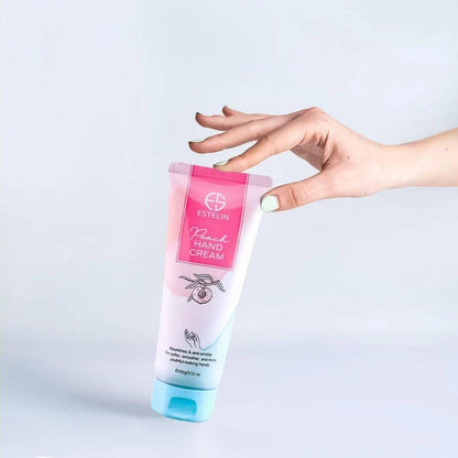   Estelin Peach Hand Cream Nourishing & Anti-Wrinkle For Softer Smoother