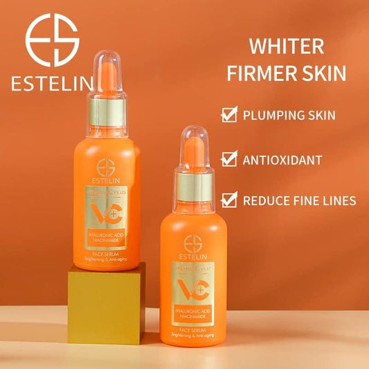   Estelin Vitamin C Plus Hyaluronic Acid Niacinamide Face Serum