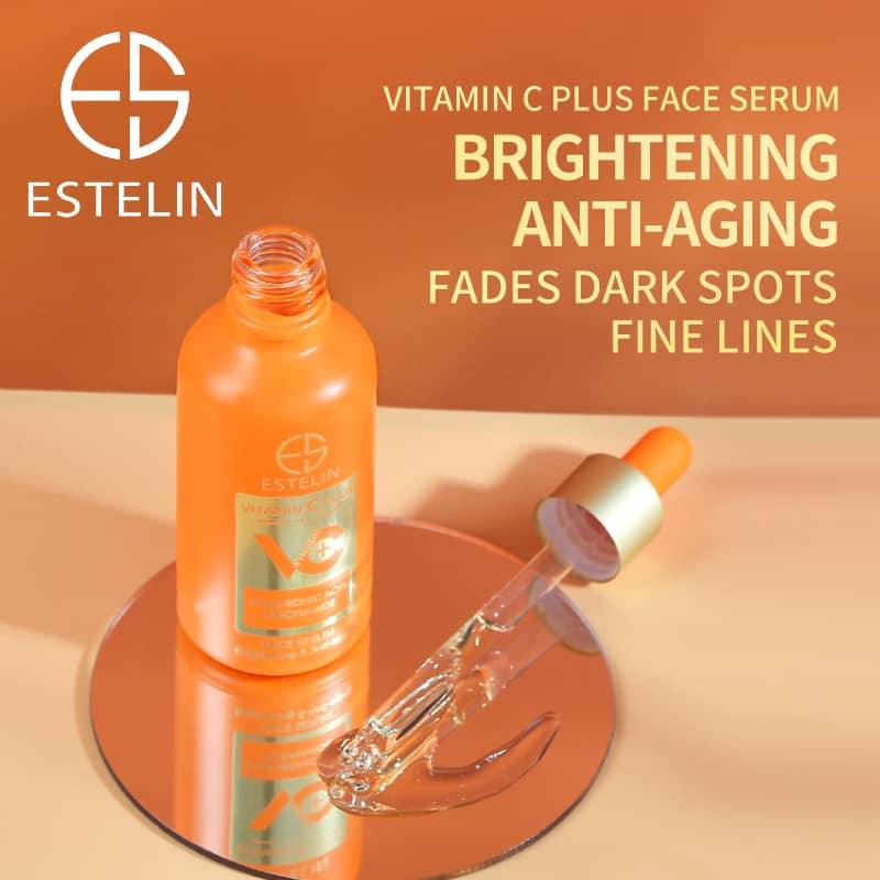   Estelin Vitamin C Plus Hyaluronic Acid Niacinamide Face Serum