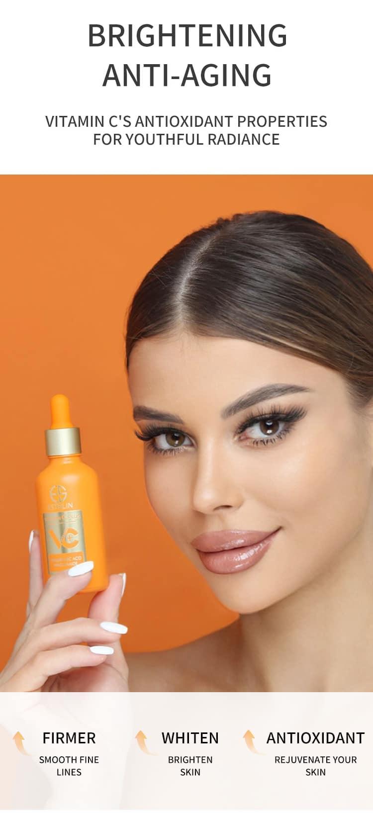   Estelin Vitamin C Plus Hyaluronic Acid Niacinamide Face Serum
